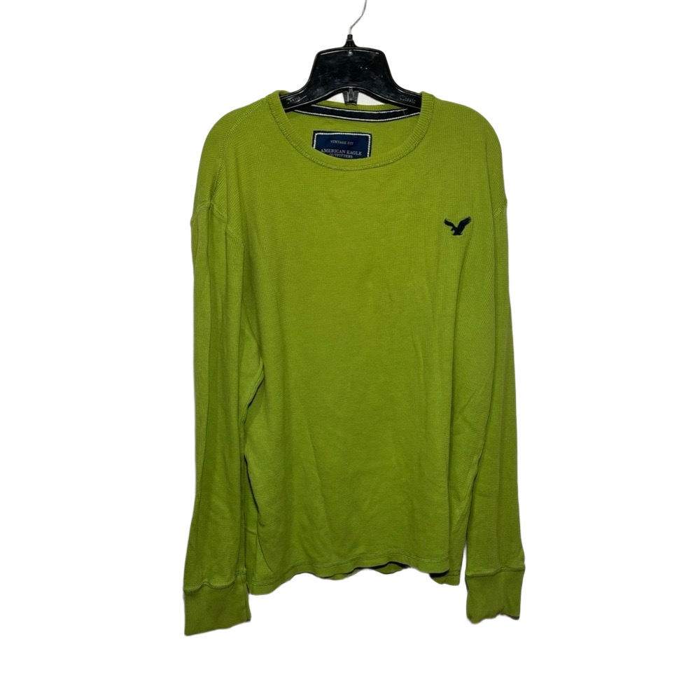 Men’s American Eagle Outfitters Waffle Knit Vintage Fit Size XL Green